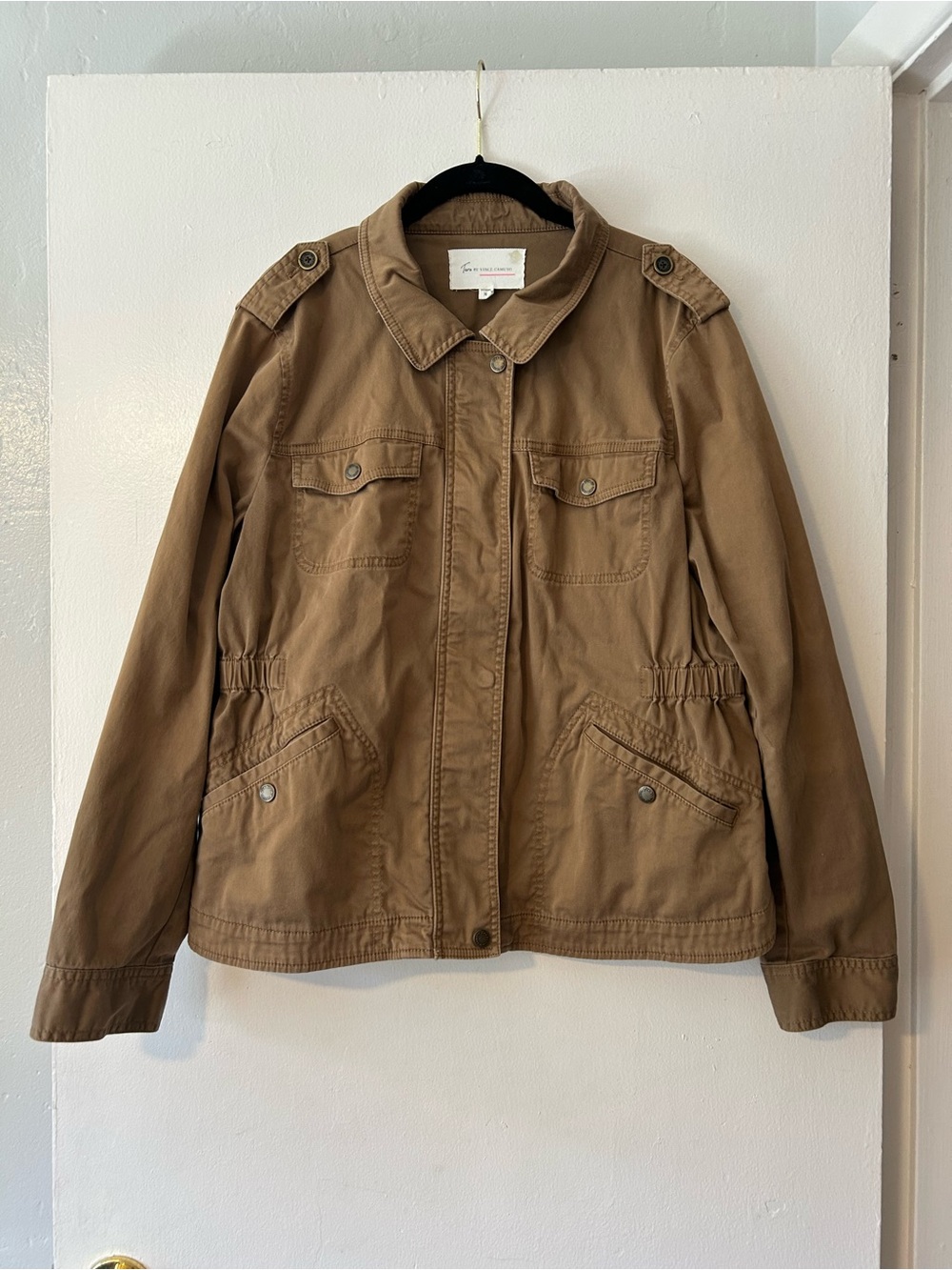 Military Utility Jacket Tan